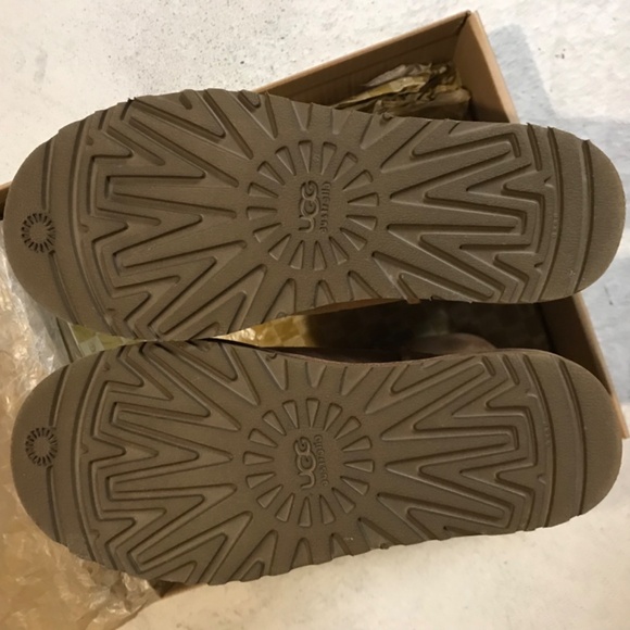 Y2K New UGG Original 5815 W Classic Tall Boots Women’s Size 9 Chestnut Tan Brown - Picture 5 of 12